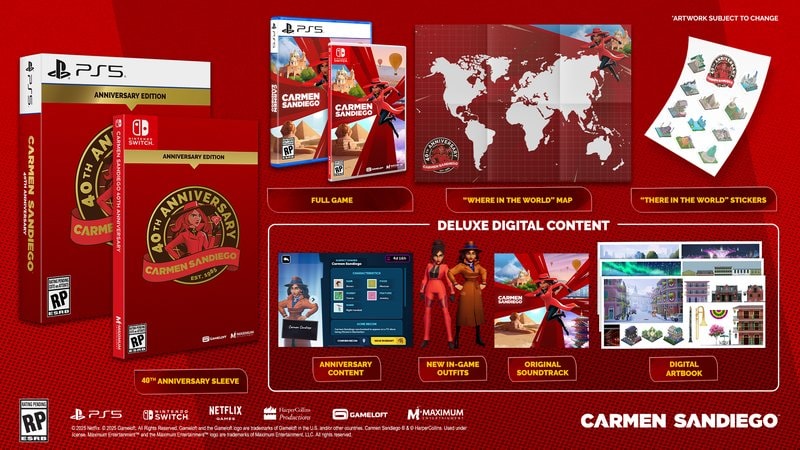 Carmen Sandiego Physiscal