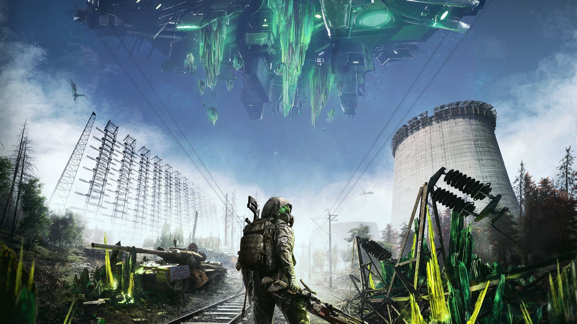 Chernobylite 2: Exclusion Zone gameplay toont mechanische monstruositeiten