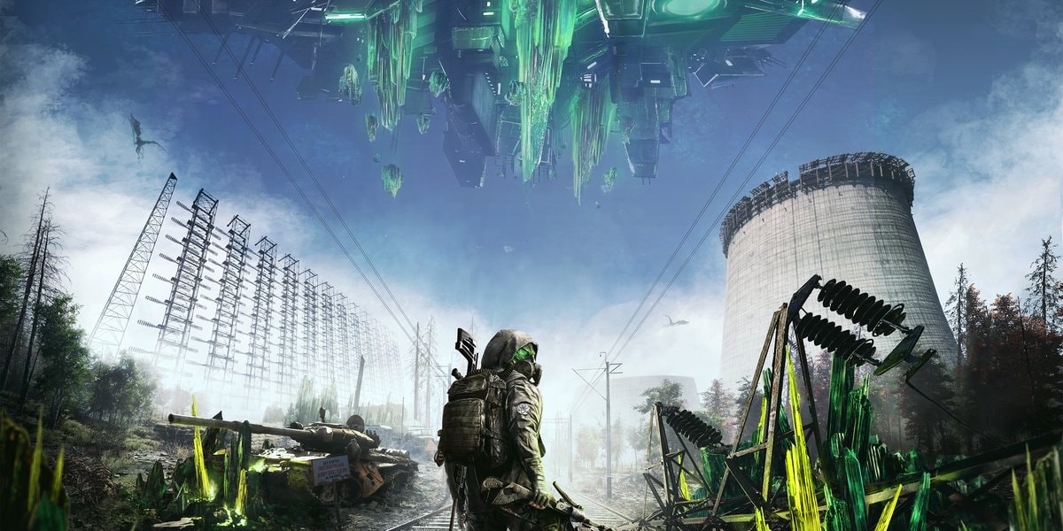 Chernobylite 2: Exclusion Zone gameplay toont mechanische monstruositeiten