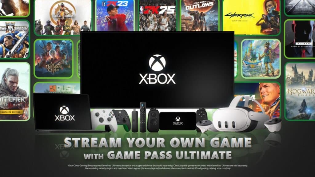 Microsoft laat je nu ook games via de cloud streamen die niet op Game Pass staan