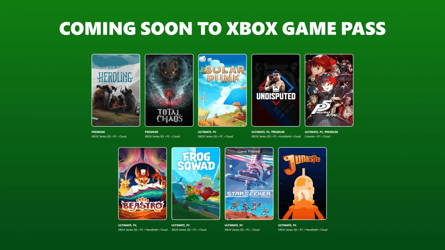 Deze titels verschijnen de eerste helft van deze maand op Xbox Game Pass