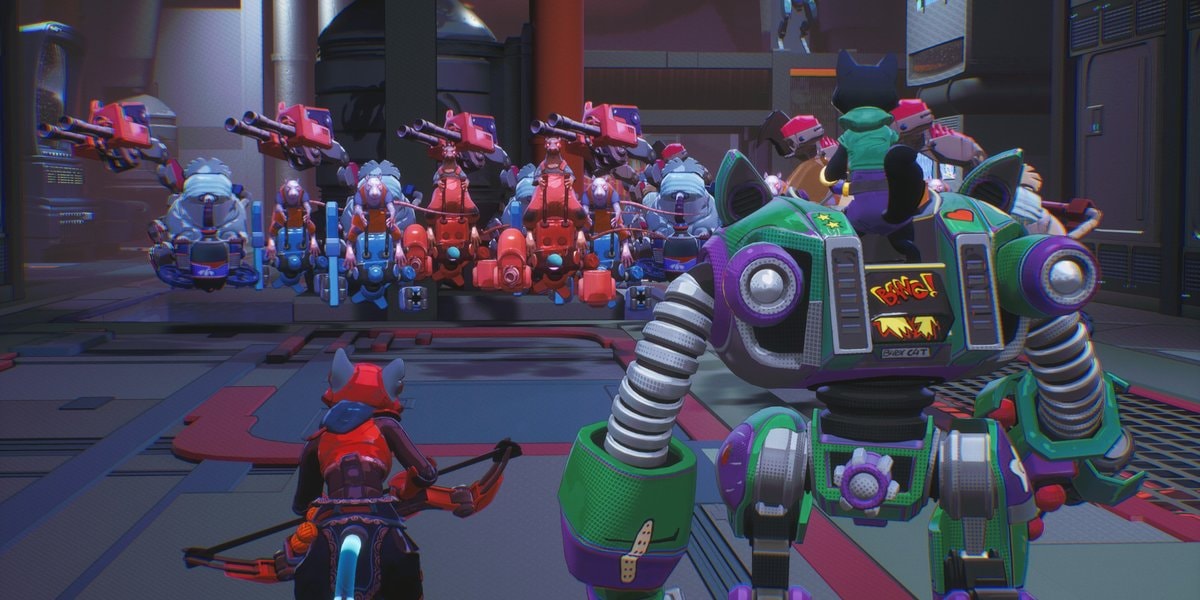 De demo van Ultra Mega Cats is niet voor de poes