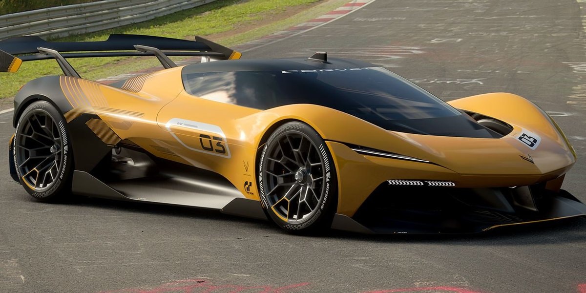 Bestuur binnenkort de modder vette Corvette CX.R Vision Gran Turismo Concept