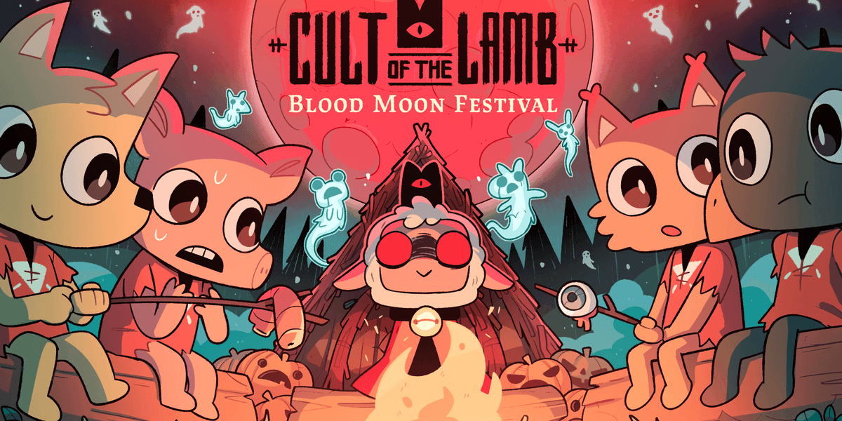 Vier het Blood Moon Festival in Cult of the Lamb