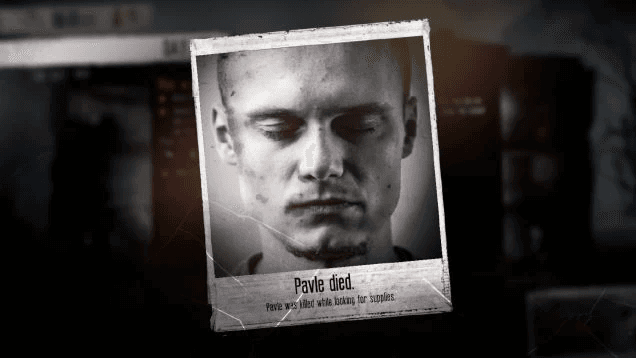This war of mine death