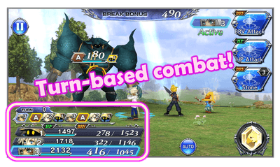 Dissidia Final Fantasy Opera Omnia screenshot 1
