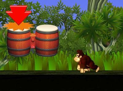 Donkey Kong Jungle Beat screenshot 2
