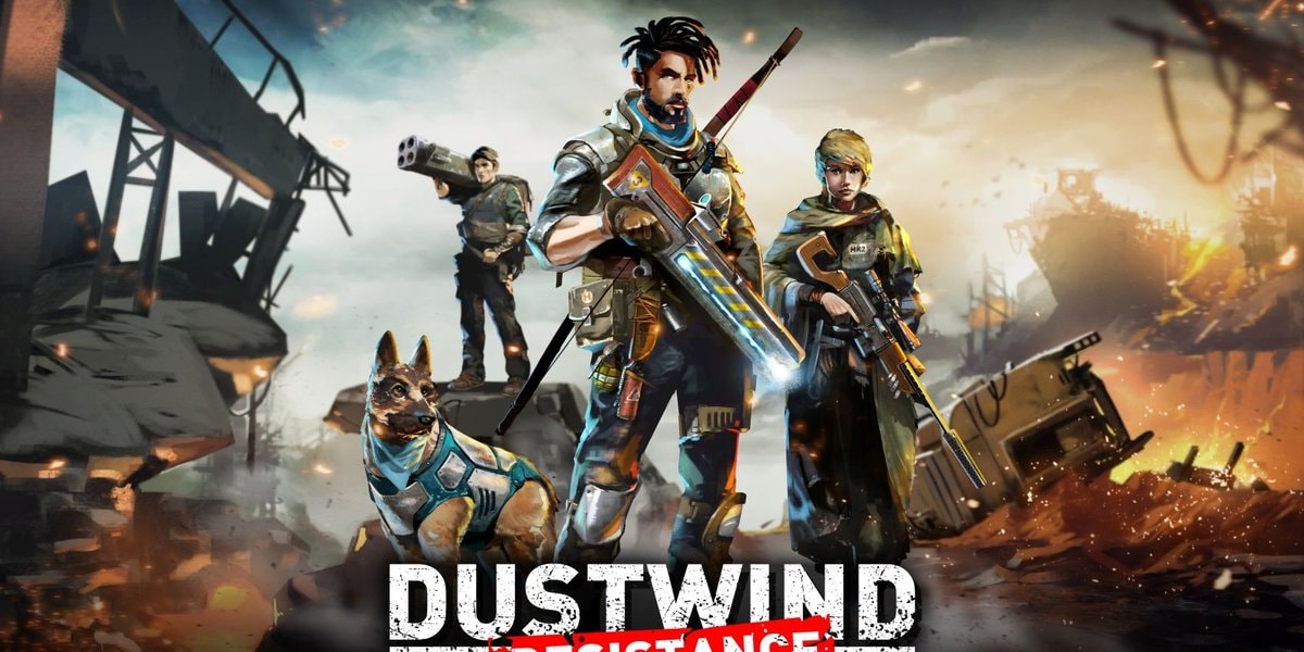 Vecht met je hond tegen een meedogenloze groep rovers in Dustwind: Resistance