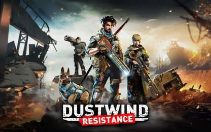 Vecht met je hond tegen een meedogenloze groep rovers in Dustwind: Resistance