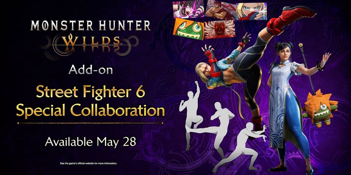 Monster Hunter Wilds en Street Fighter 6 gaan samenwerken