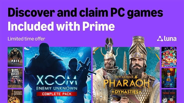 Het regent deze maand gratis games bij Amazon Luna