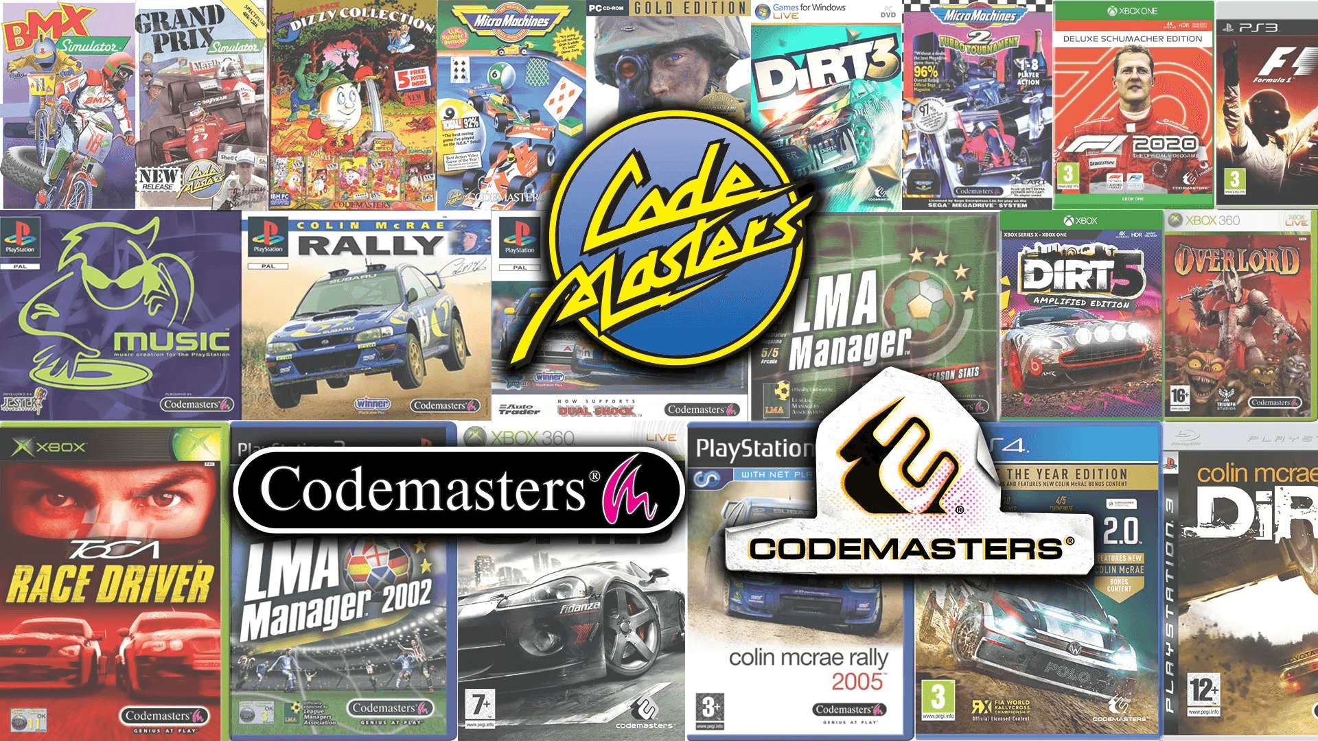 Zes oudere Codemasters-titels zijn zomaar verdwenen