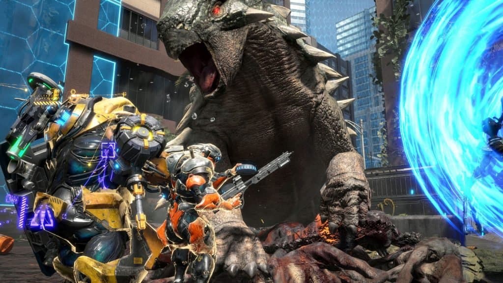 Street Fighter-vechters duiken op in Exoprimal