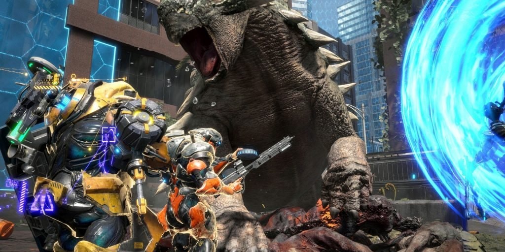 Street Fighter-vechters duiken op in Exoprimal