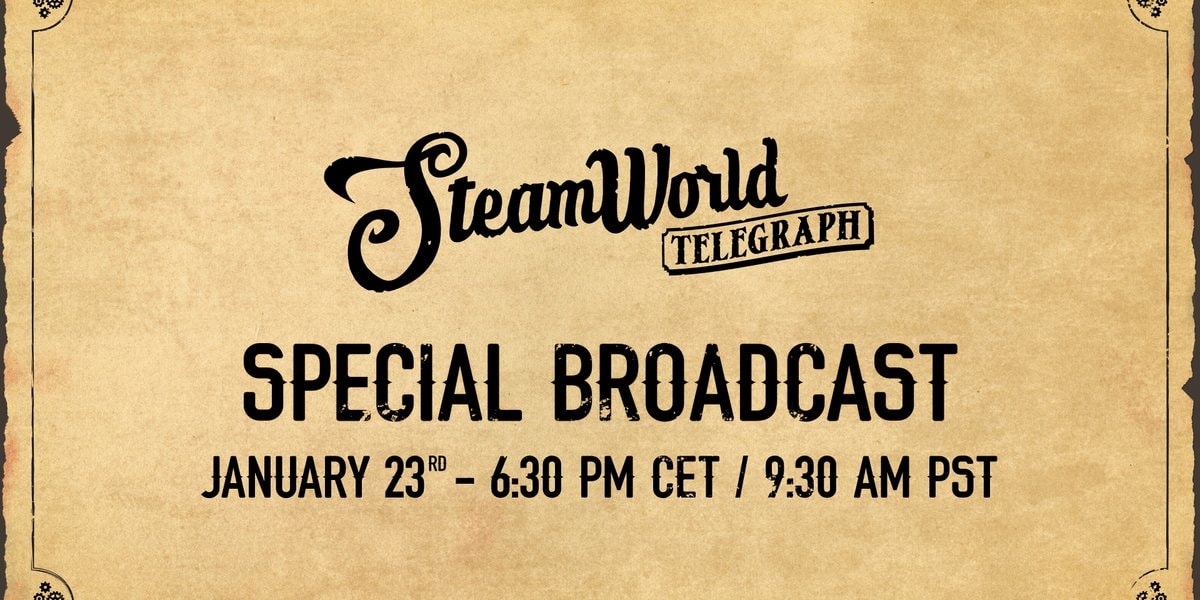 Ontdek later vandaag wat de toekomst van SteamWorld in petto heeft