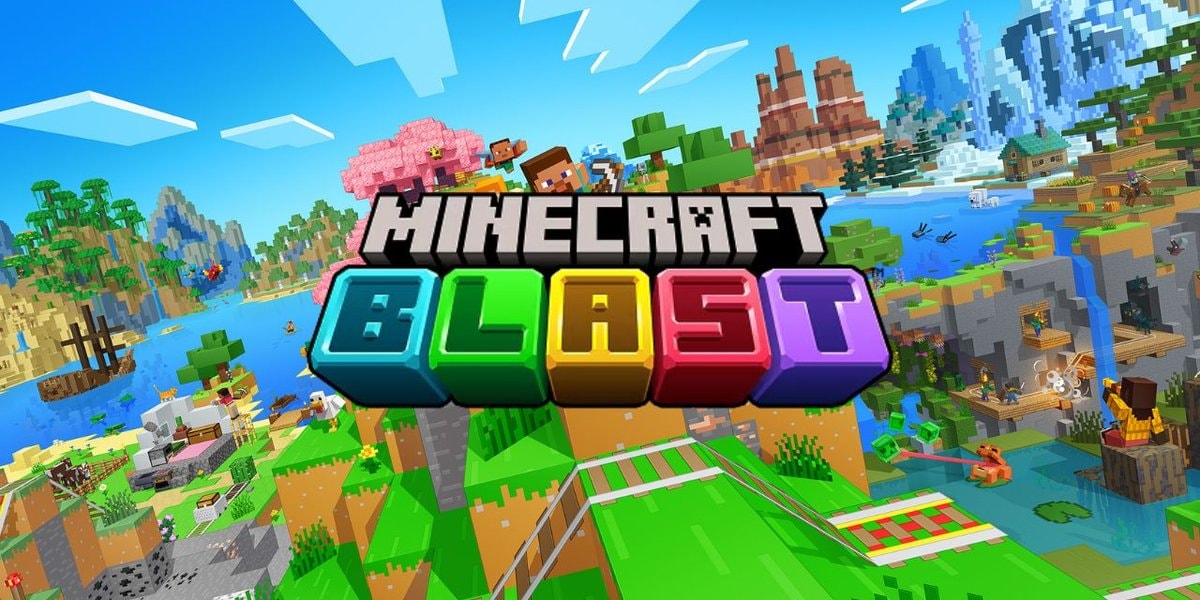 Mojang en King kondigen eerste samenwerking aan met mobiele game: Minecraft Blast