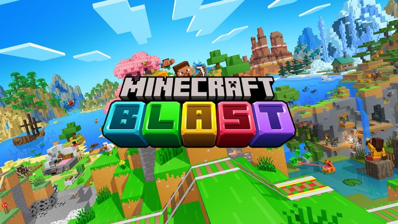 Mojang en King kondigen eerste samenwerking aan met mobiele game: Minecraft Blast