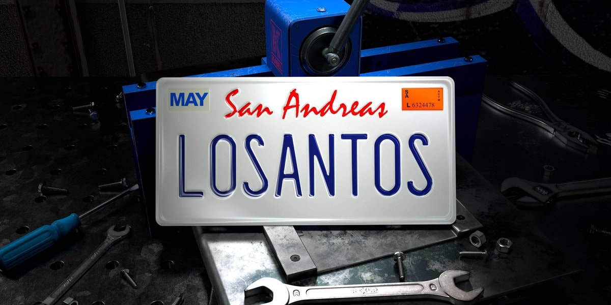 GTA V krijgt custom nummerplaten