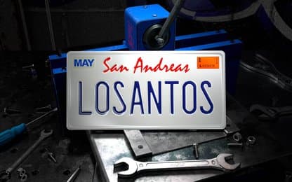 GTA V krijgt custom nummerplaten