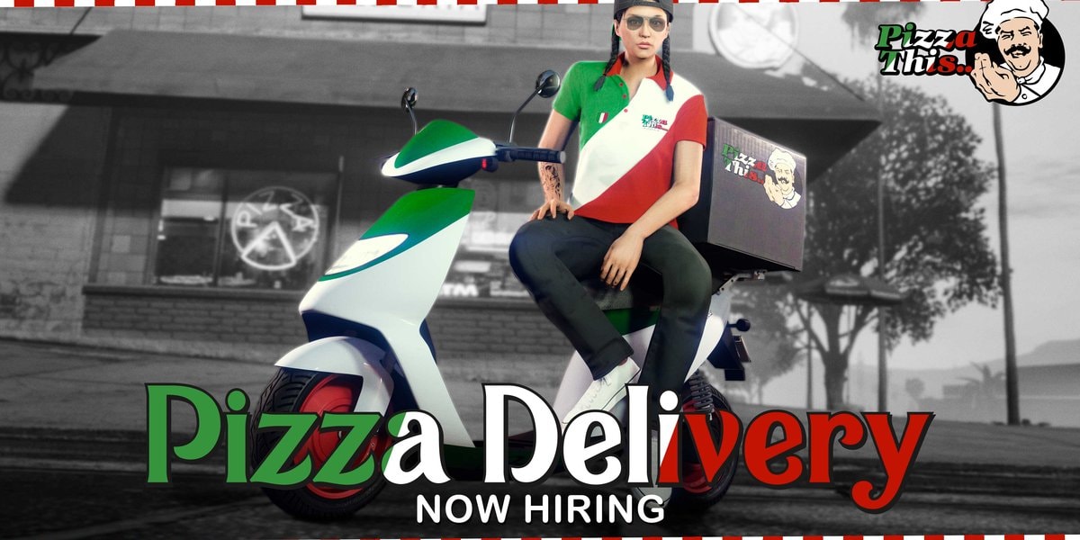 Pizza bezorgen kan ook in GTA Online