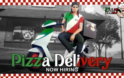 Pizza bezorgen kan ook in GTA Online