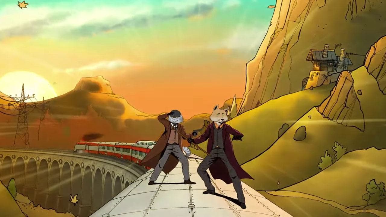 Komende maand moet jij jouw onschuld bewijzen in Moses & Plato - Last Train to Clawville