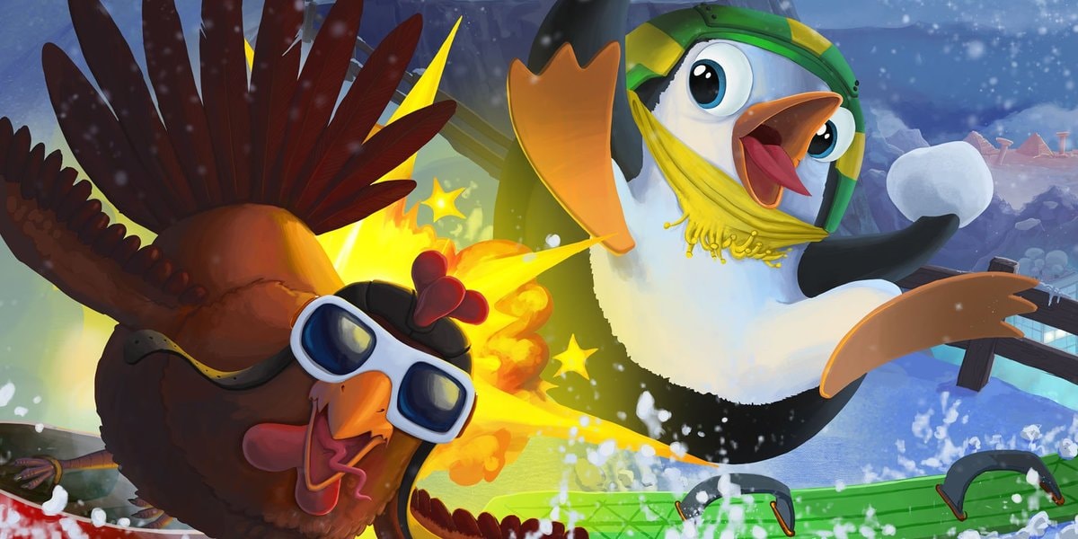 Slopecrashers is nu beschikbaar op consoles!