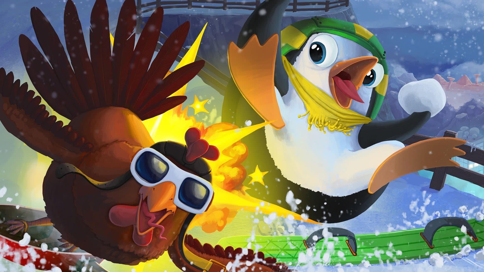 Slopecrashers is nu beschikbaar op consoles!