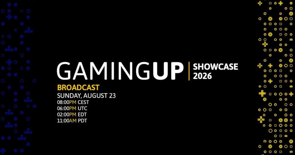 GamingUp Showcase Cover