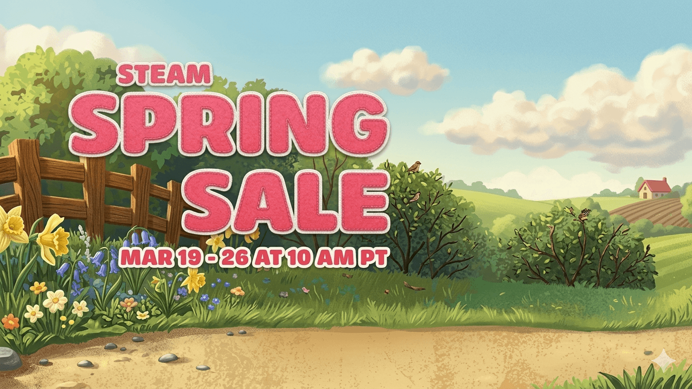 Het is weer tijd voor de Steam Spring Sale!