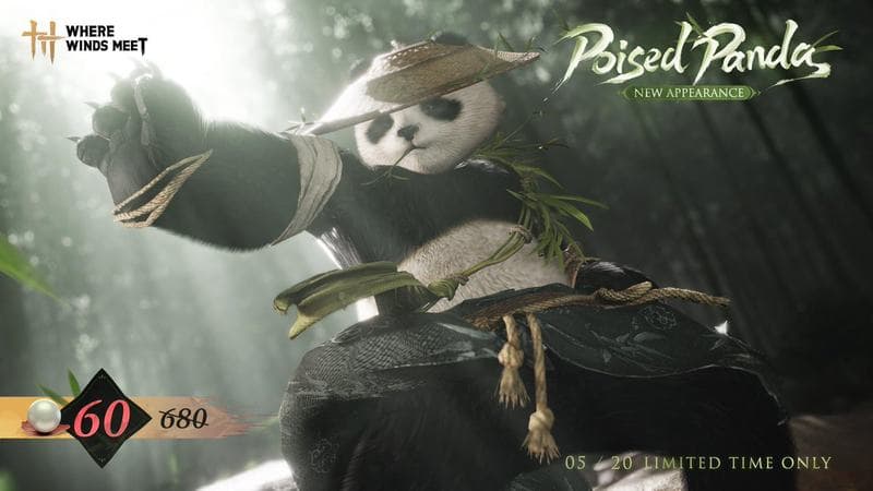 Where Winds Meet Poised Panda