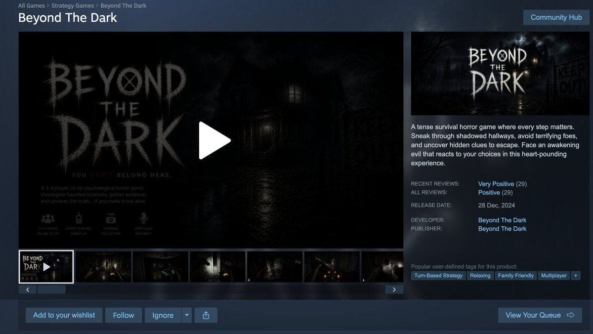 Let op: deze Steam game bevat malware