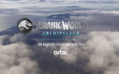 Jurassic World komt naar Microsoft Flight Simulator 2024