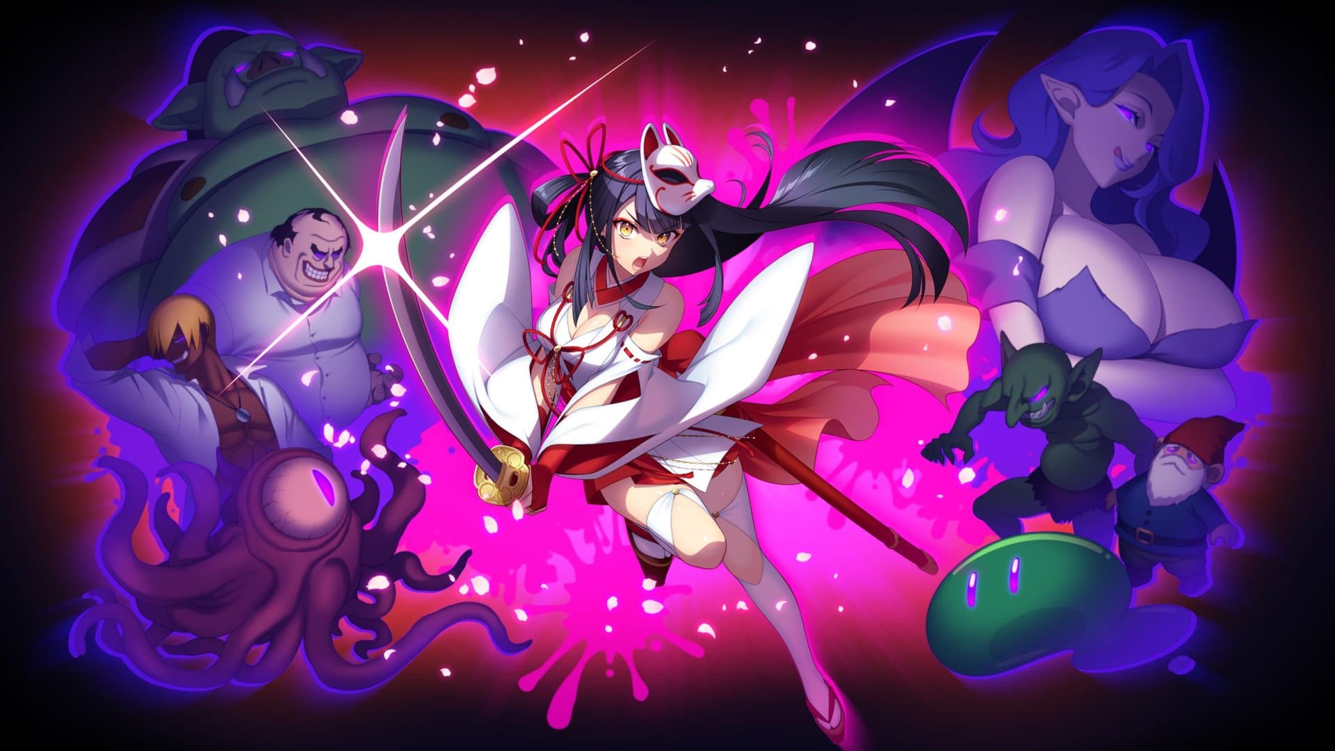 Verken het Kaguraverse in Kagura Survivors: Endless Night