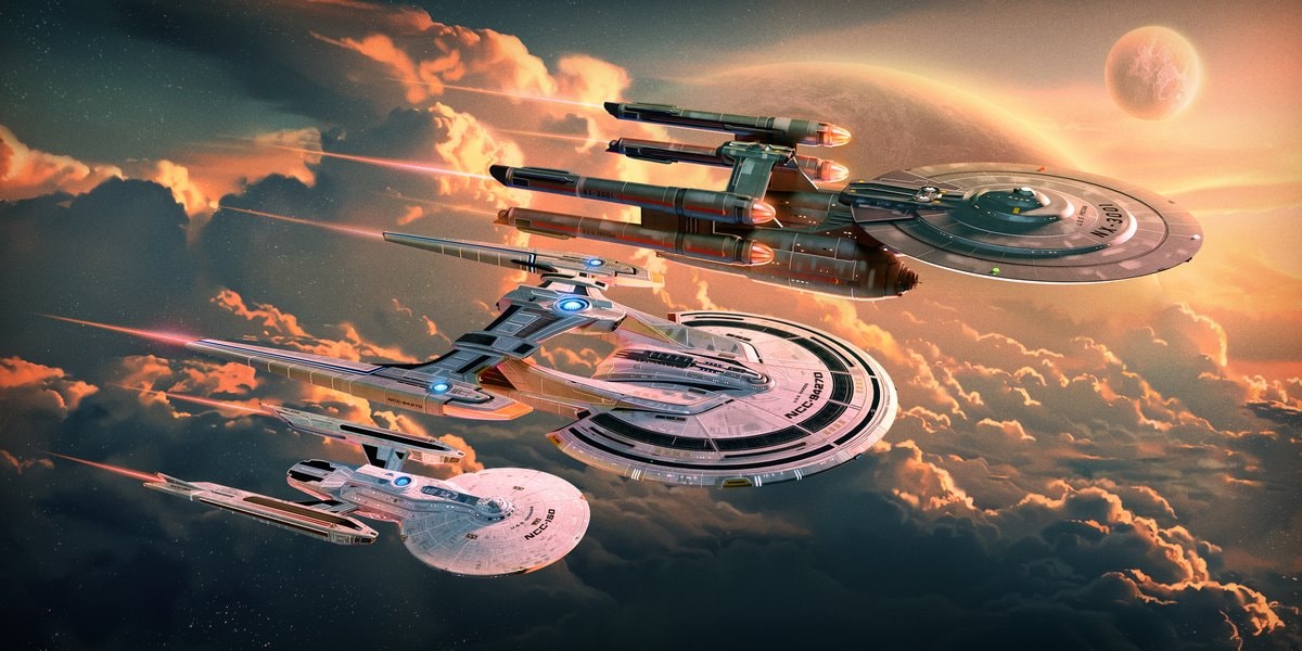Drie klassieke schepen worden gebundeld in Star Trek Online