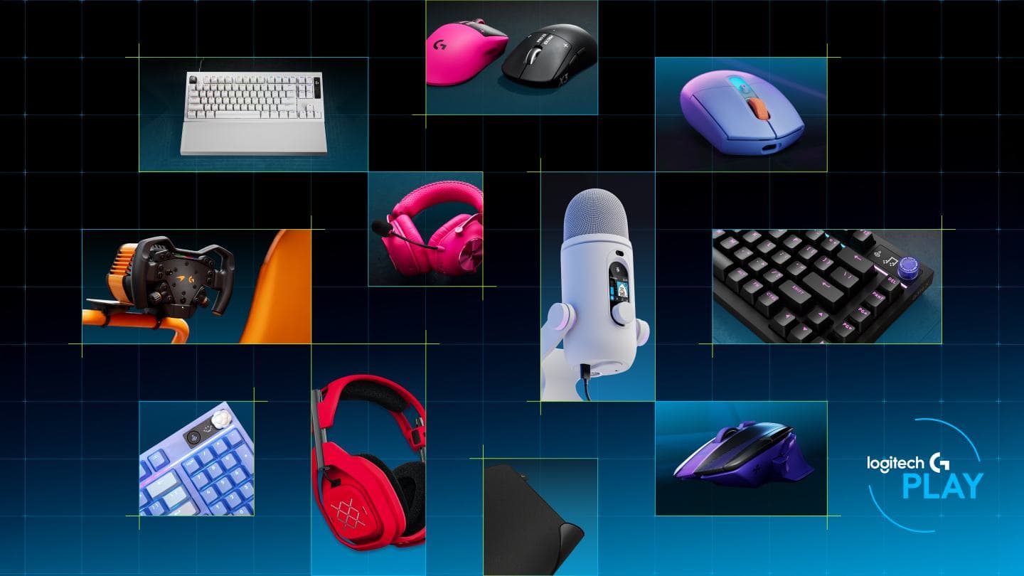 Logitech kondigt in een klap vijftien nieuwe producten aan