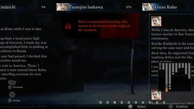 Kindaichi Mystery Series: The Honjin Murders screenshot 5