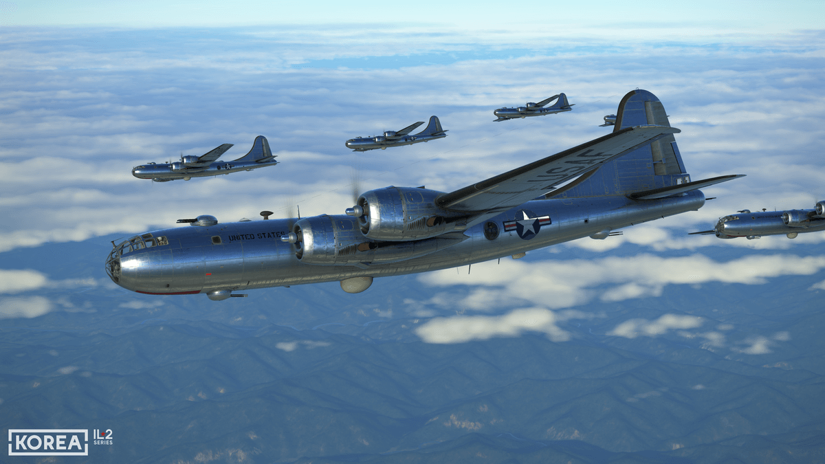 Eerste gameplay-beelden voor Korean War Flight Simulator Korea. IL2 Series getoond