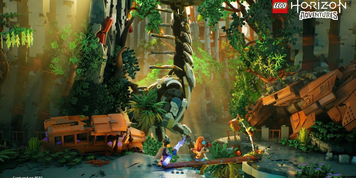 De game LEGO Horizon Adventures is helemaal thuis na te bouwen