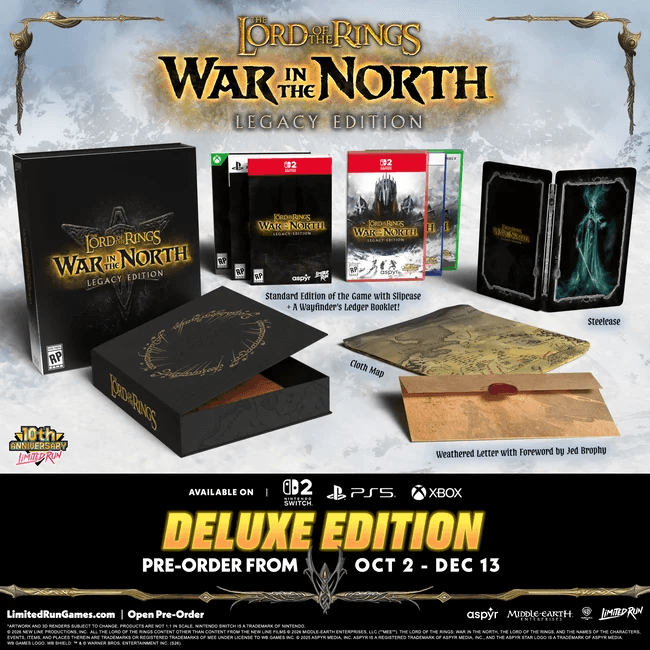 The Lord of the Rings: War in the North - Legacy Edition Deluxe Edition