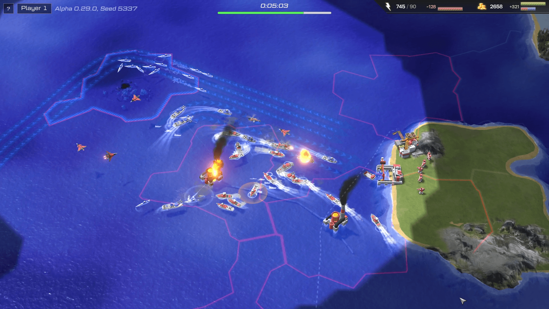 Line War heeft eindelijk singleplayer