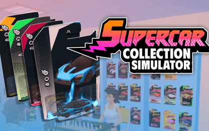 Bouw je eigen speelgoedautoparcours in Supercar Collection Simulator