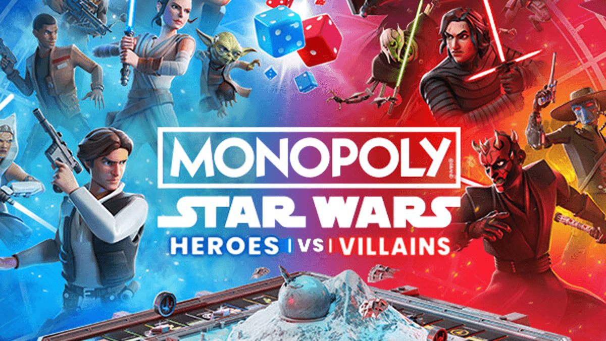 Nieuwe trailer luidt launch van Monopoly: Star Wars Heroes vs. Villains in