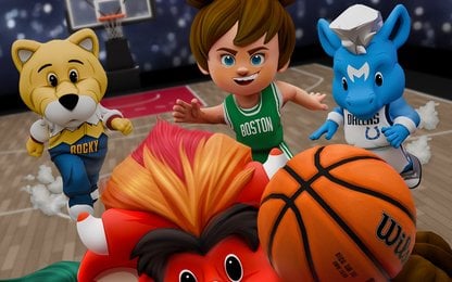 Betreed het uitdagende speelveld van NBA Bounce