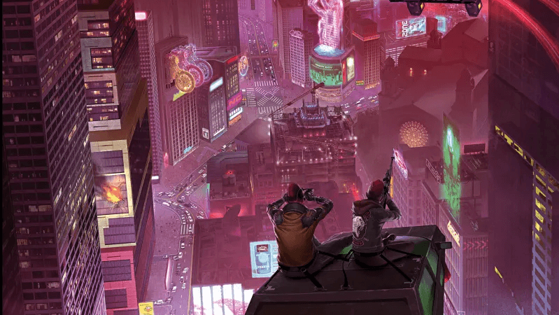 Cyberpunk's Night City word uitgebreid in Night City 2045