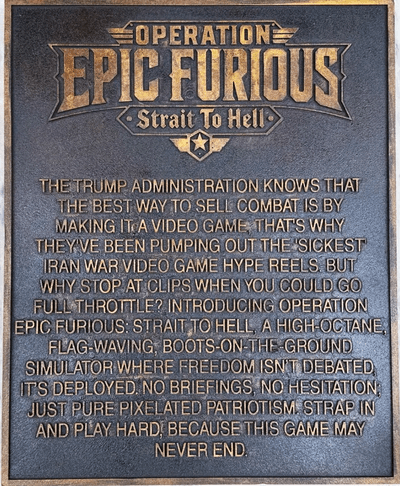 Operation Epic Furious: Strait to Hell