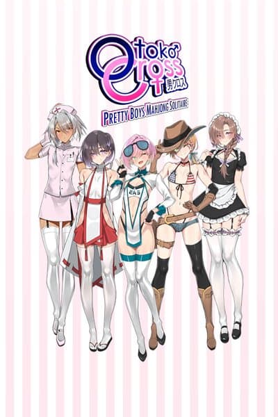Otoko Cross: Pretty Boys Mahjong Solitaire