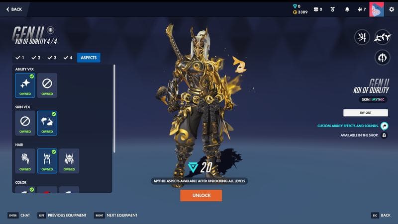 Overwatch Season 4 screenshot Genji