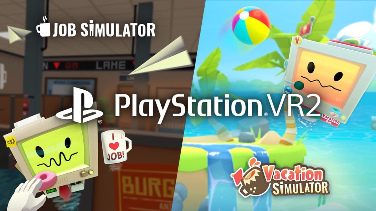 Job en Vacation Simulator komen als launch-titels naar PSVR2
