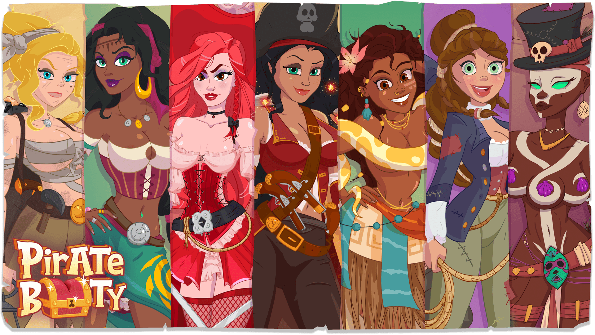 We gaan weer terug de tijd in in Pirate Booty